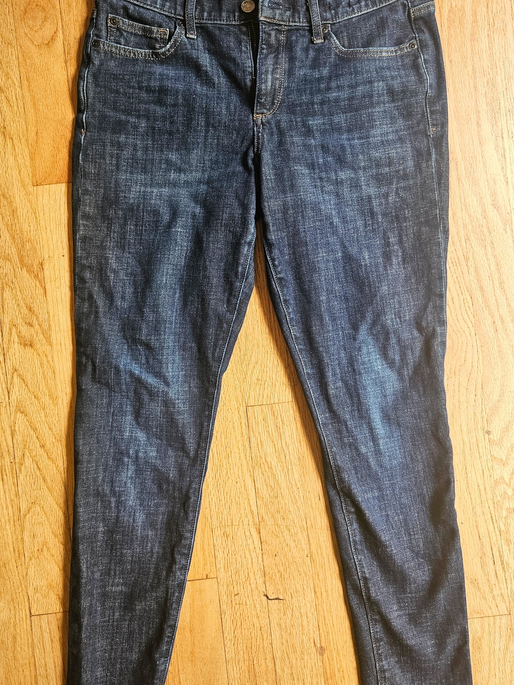 GAP Dark Wash True Skinny Jeans